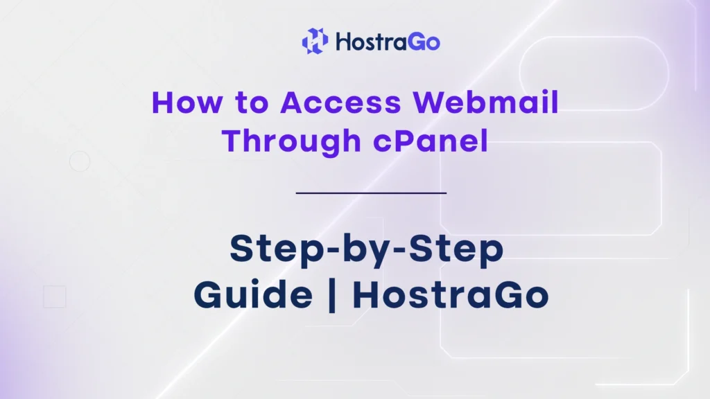 How to Access Webmail Through cPanel