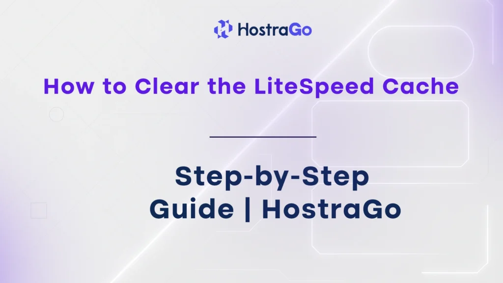 How to Clear the LiteSpeed Cache