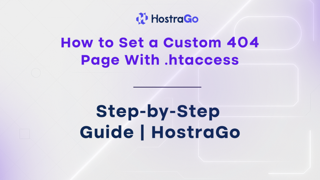 How to Set a Custom 404 Page With .htaccess