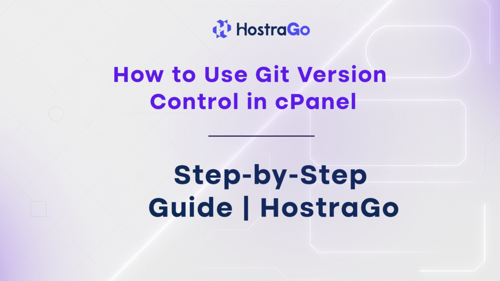 How to Use Git Version Control in cPanel