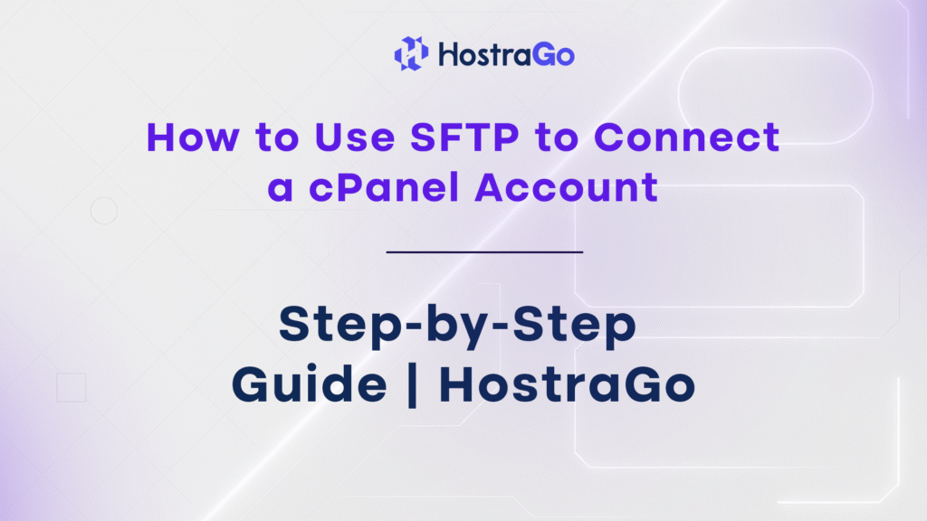 How to Use SFTP to Connect a cPanel Account