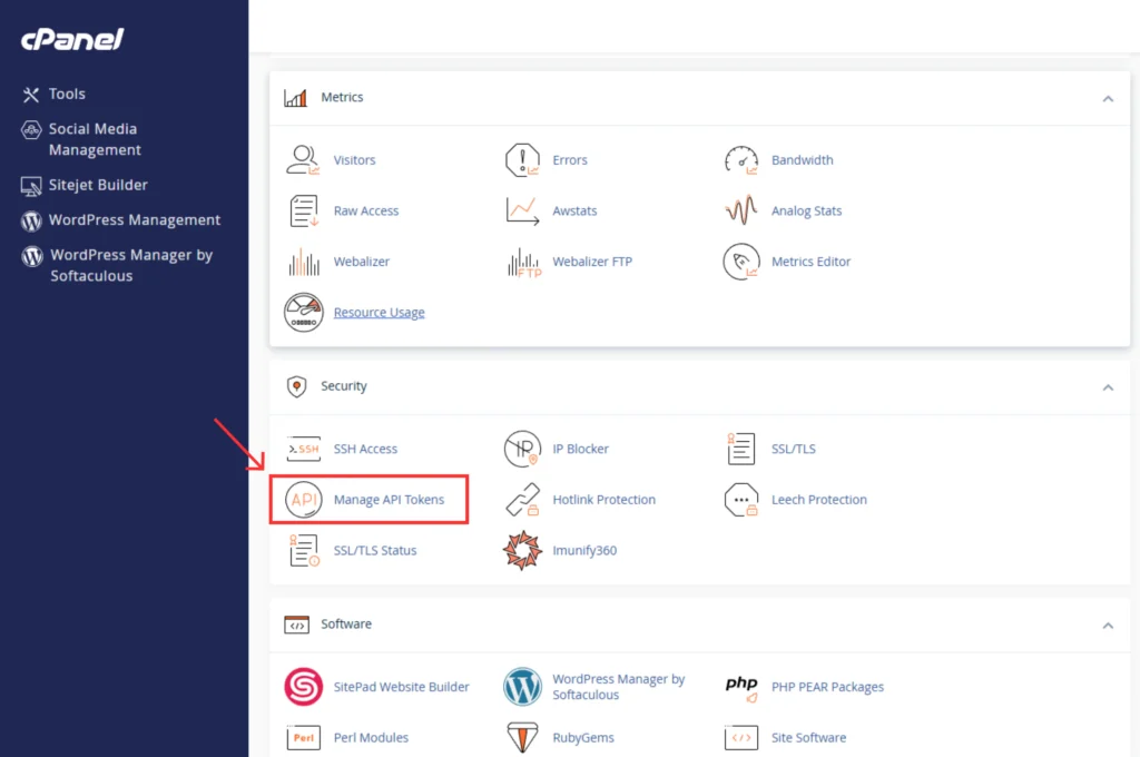 Insert API Tokens Tool Screenshot Placeholder Here