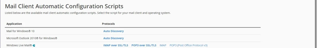 Insert your screenshot of Auto-Configuration Scripts options.