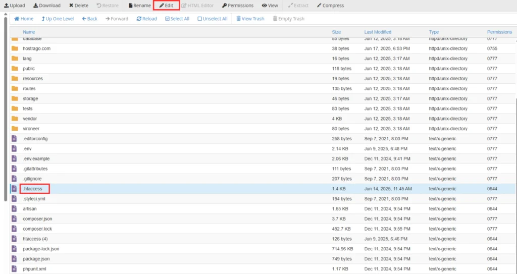 Using .htaccess