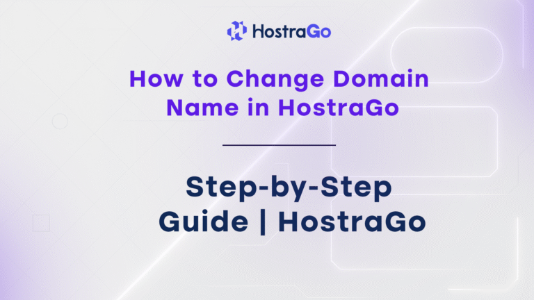 How to Change Domain Name