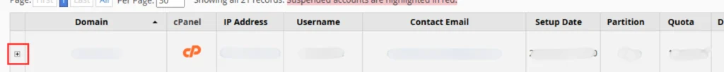 Click on the + Symbol