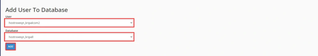 Create a New MySQL Userr