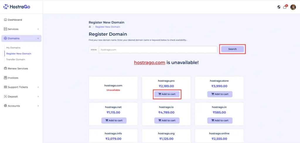 Domain Configuration