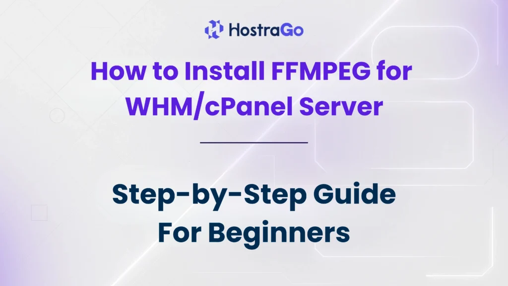 install FFMPEG