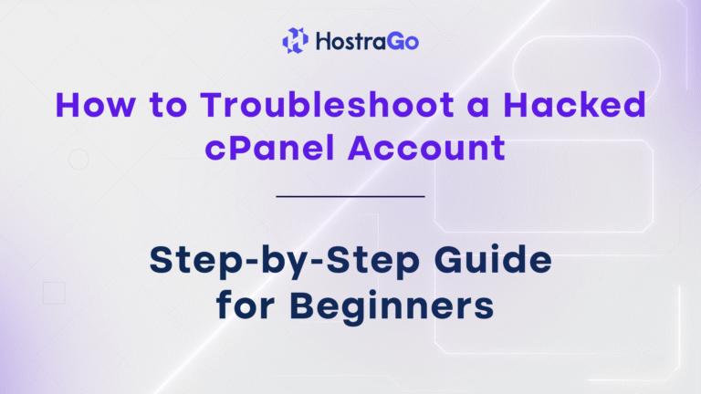 How to Troubleshoot a Hacked cPanel Account