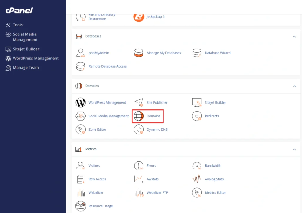 Log in to Your cPanel Account