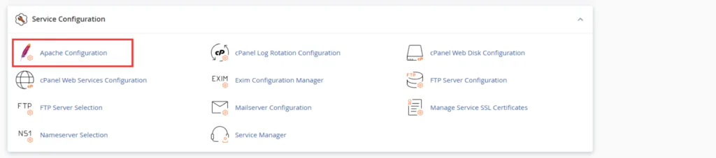 Service Configuration