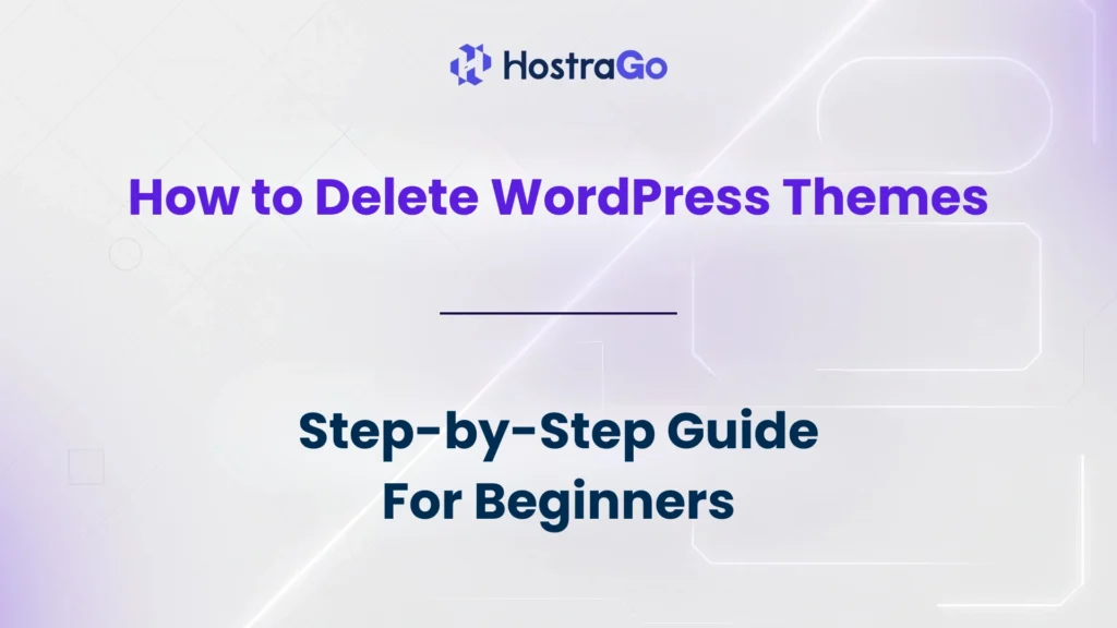 How to Delete WordPress Themes
