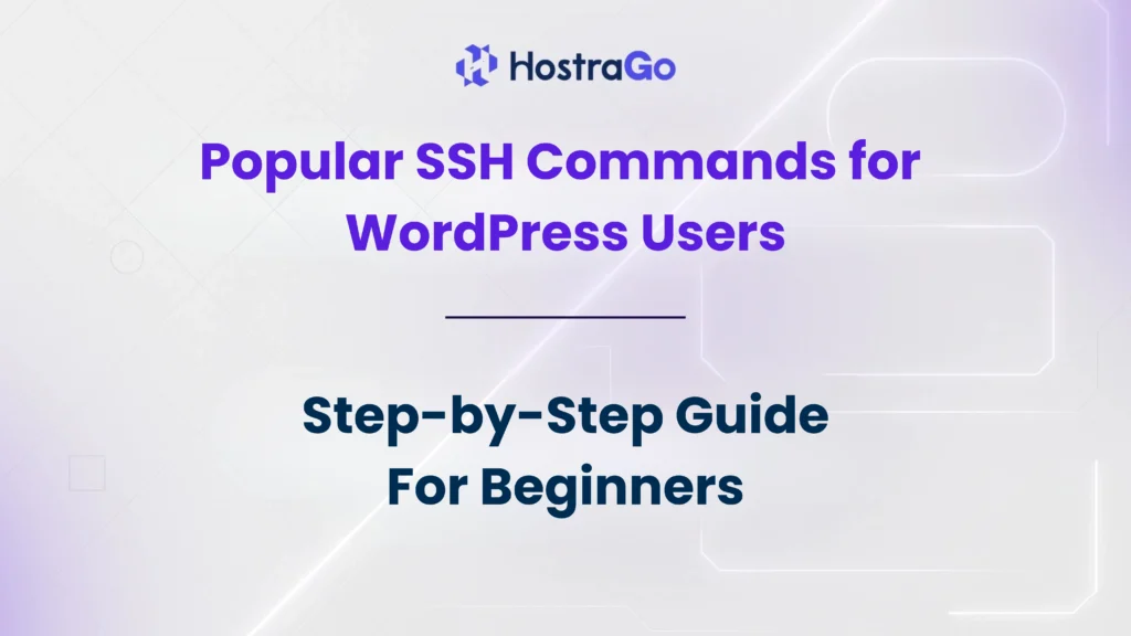 Popular SSH Commands for WordPress Users